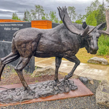 Kenai National Wildlife Refuge Visitor Center.