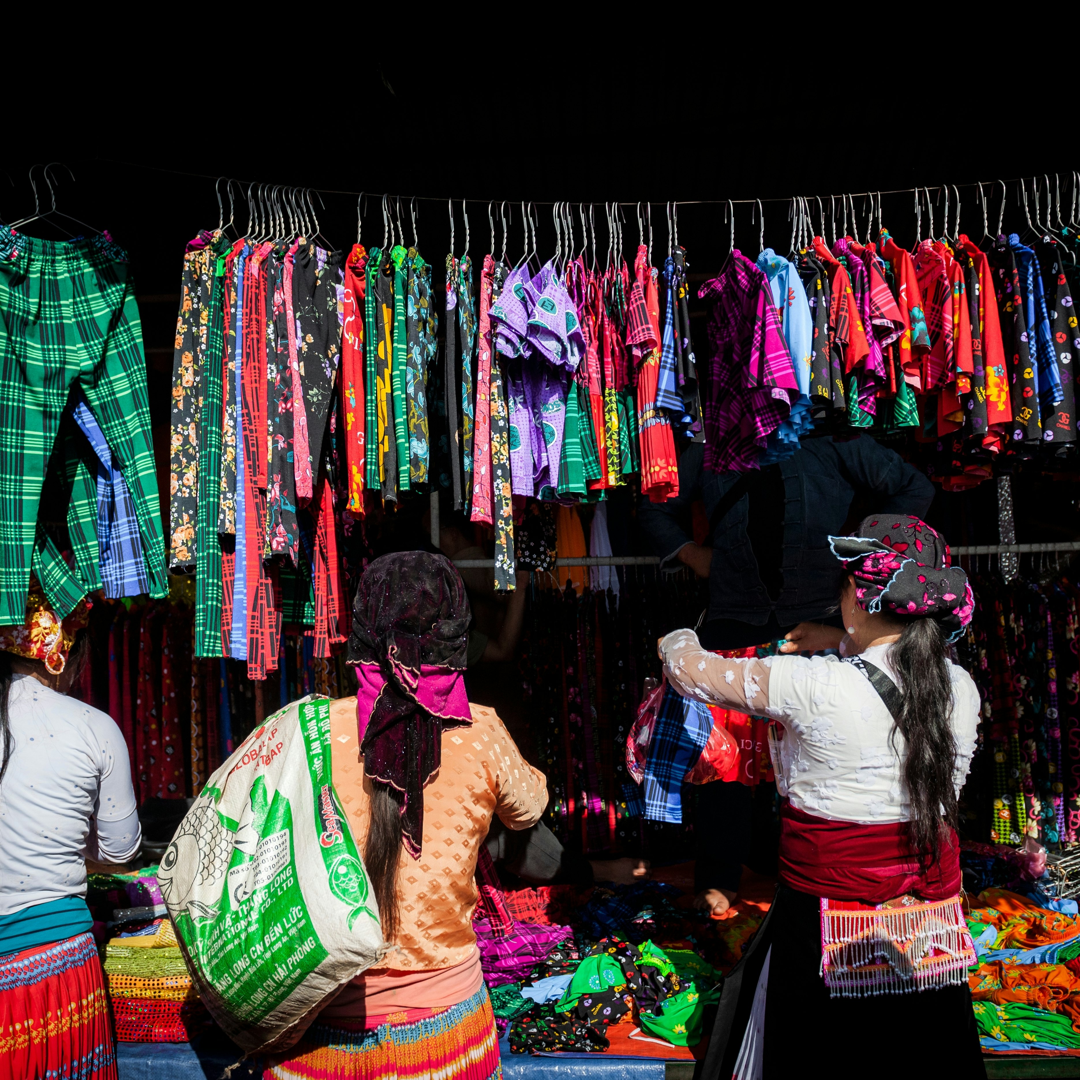 Dong Van market meets once a week on Sunday morning, where many ethnic groups gather.
