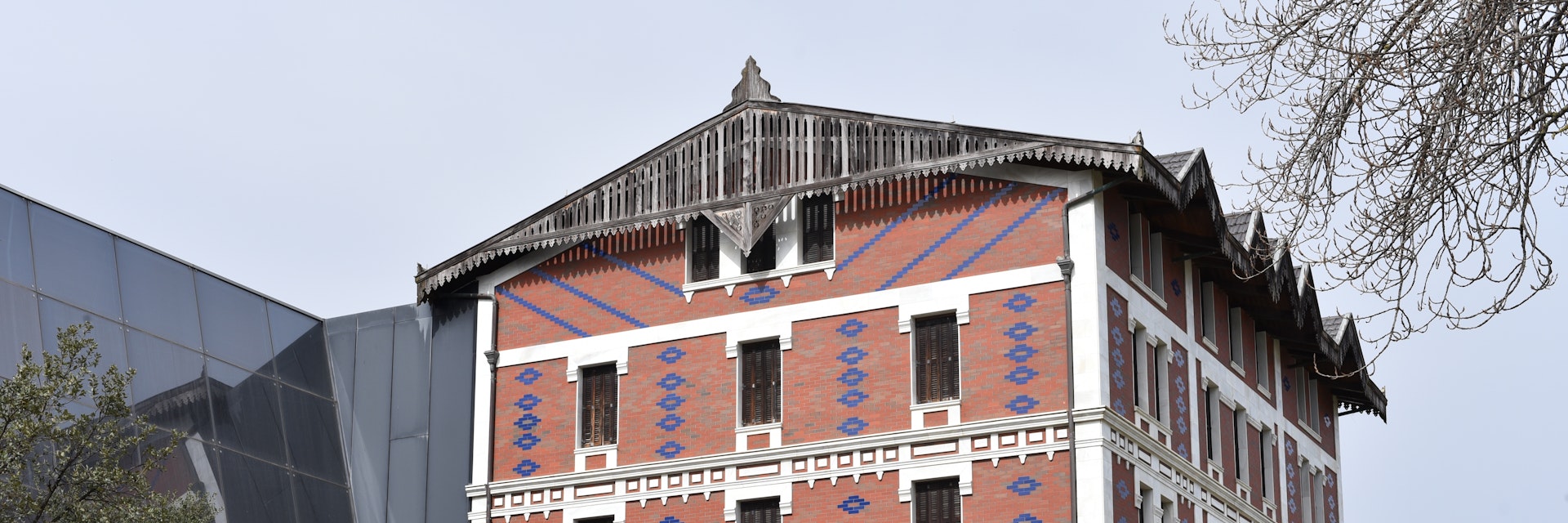 Exterior of the Balenciaga Museum in Getaria, Spain.