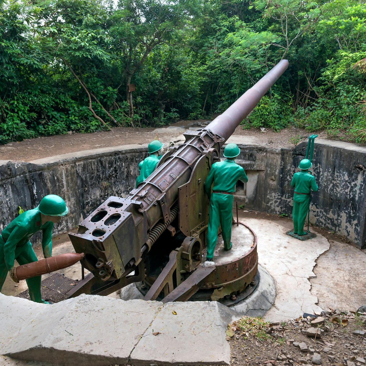 Cannon Fort, Cat Ba Island.