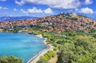 scenic landscape and historic towns of Lesbos island
1162556442