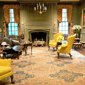 A room in the former country house of Henry Francis du Pont, Winterthur, Delaware.