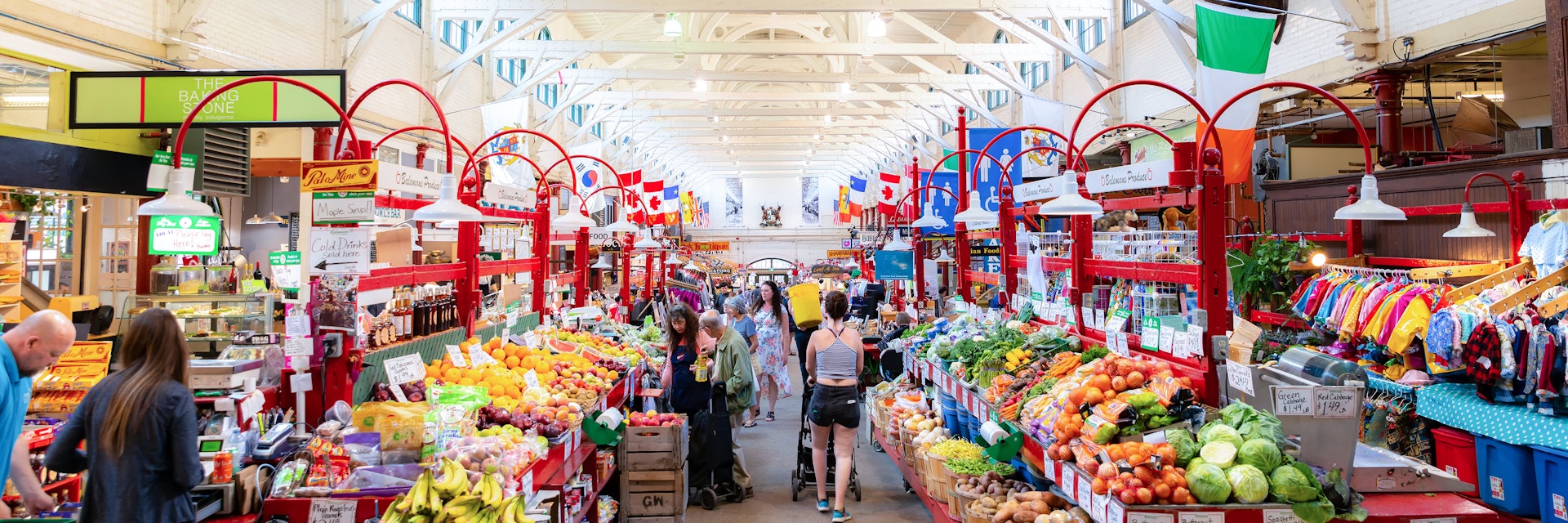 July 20, 2019: Fresh produce on display inside the Saint John City Market.
1164890242
Retail, Copy Space, Architecture, Day, Old, Photography, Food, Agriculture, Travel Destinations, Horizontal, Bright, Famous Place, St. John - New Brunswick, Tourist, Farmer's Market, Indoors, Travel, Store, Tourism, History, City, Flag, Cultures, Canada, People, Shopping, Fruit, Business, Multi Colored, Building, Tradition, Market - Retail Space, Built Structure, New Brunswick - Canada, Vegetable