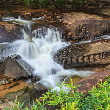 Kbal Spean waterfall.
