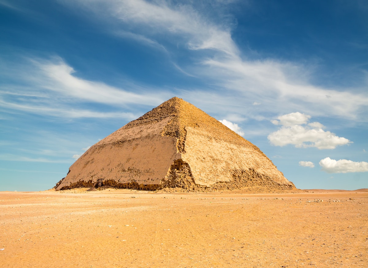 Bent Pyramid, Dahshur, Egypt.