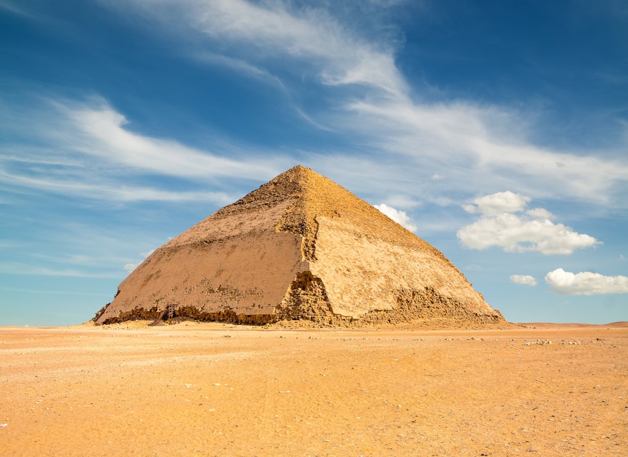 Bent Pyramid, Dahshur, Egypt.