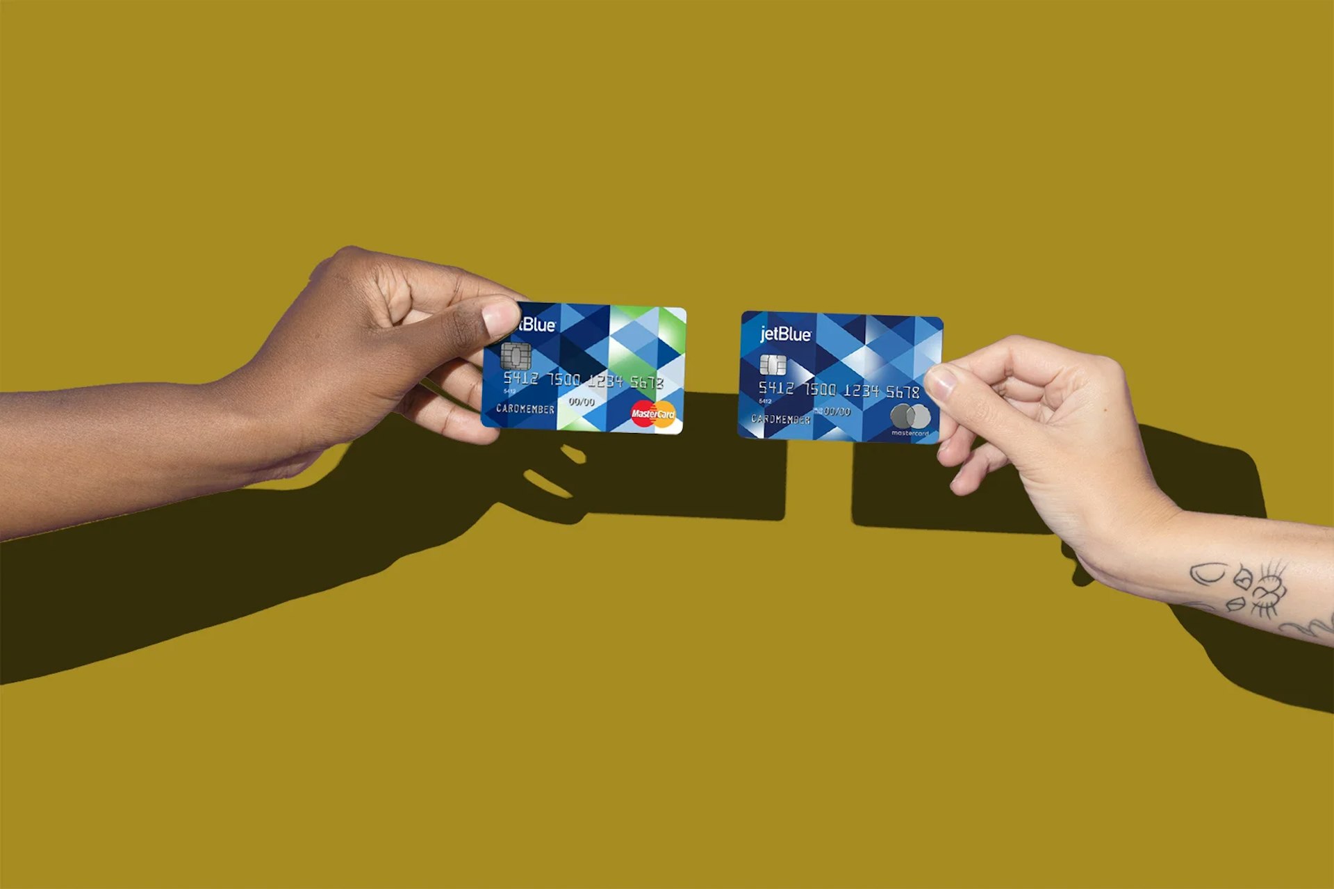 JetBlue's two credit cards