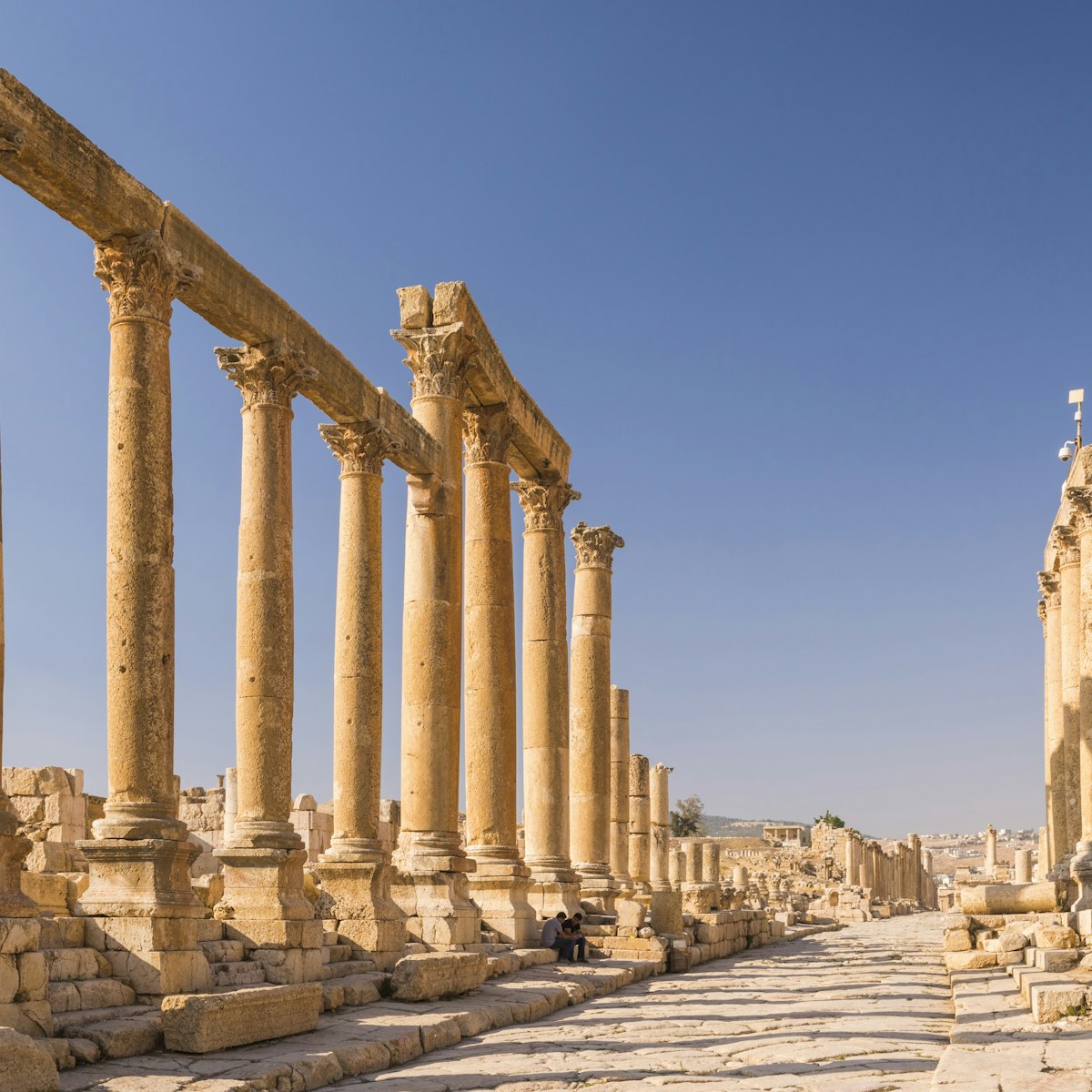 Jerash’s colonnaded Cardo Maximus.