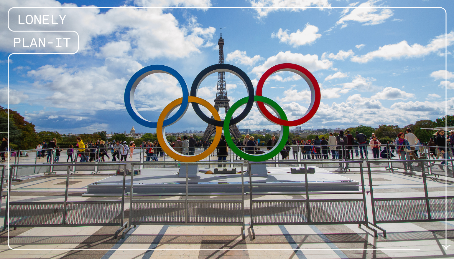 Paris 2024 : a painting for olympic games - 24 for all and all for 1