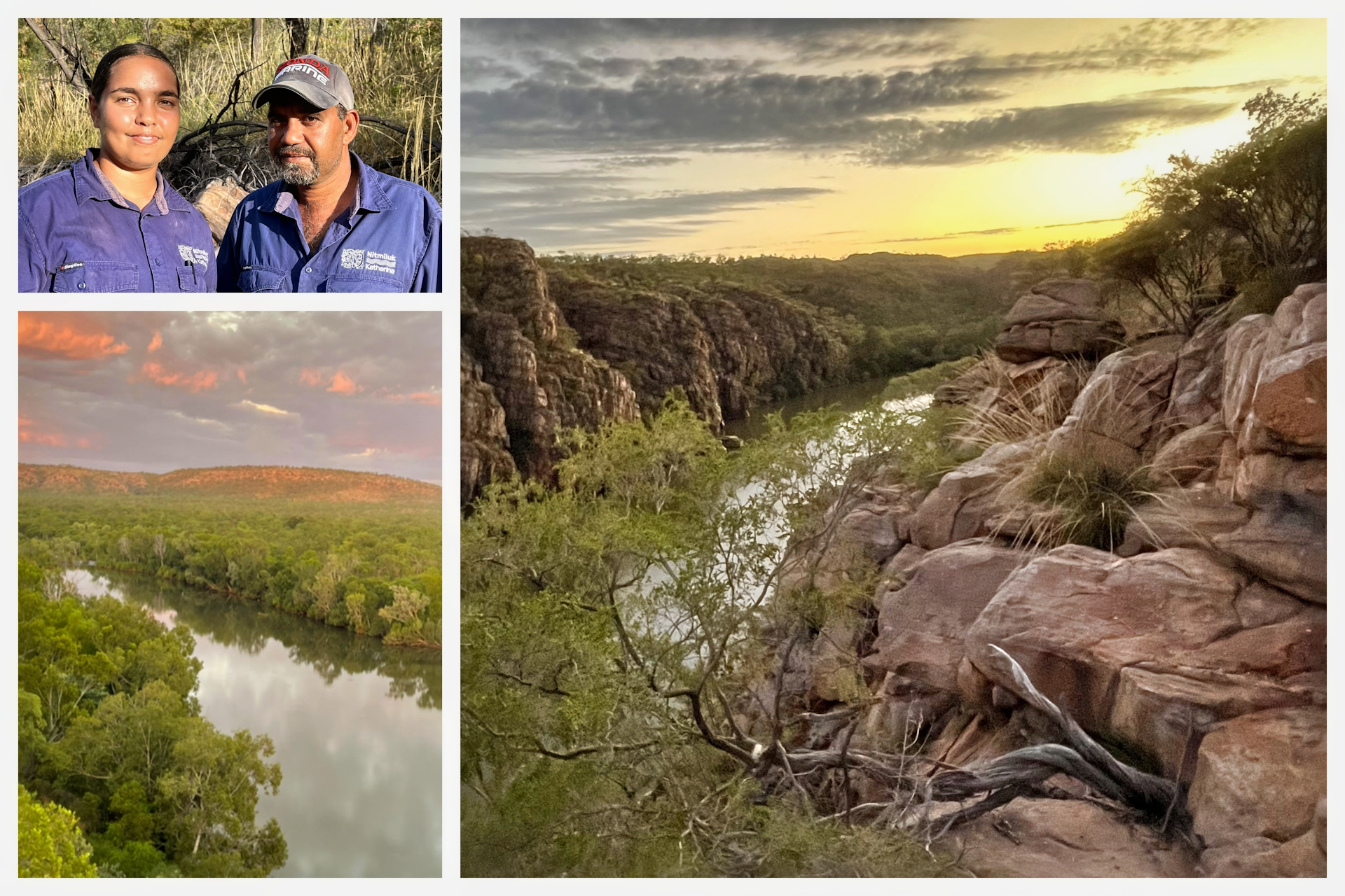 Scenes from Nimiluk Gorge in the Northern Territory