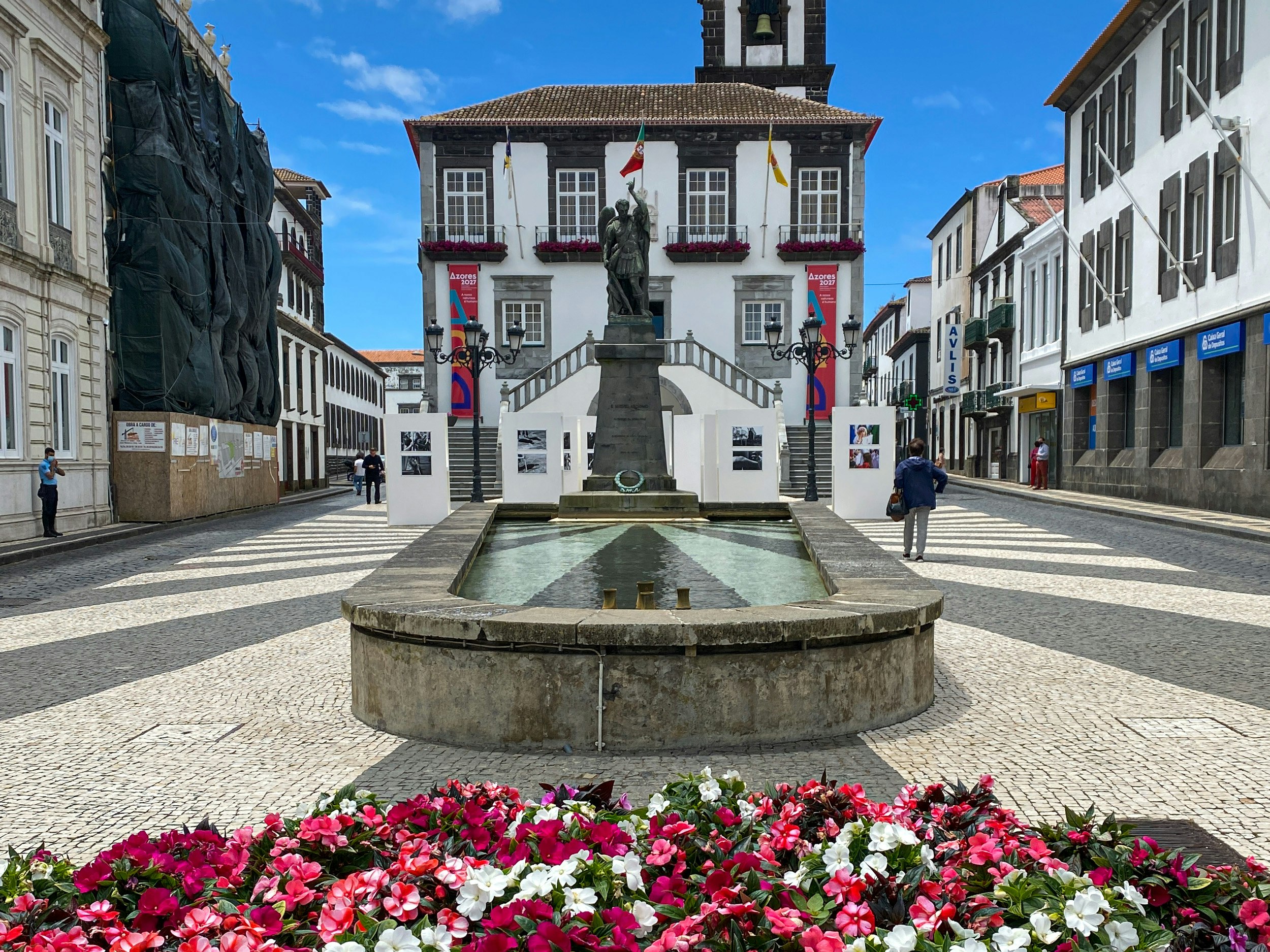 The main church of Ponta Delgada