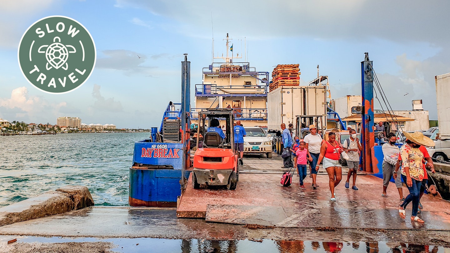 Bahamas passenger mail boat