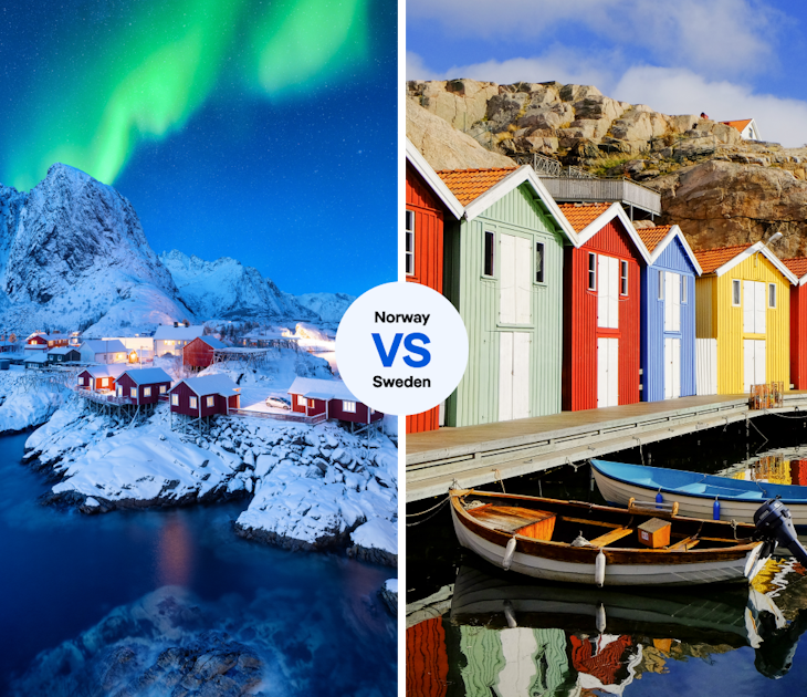 Take in Norway's Arctic Circle or head to Sweden's West Coast in Bohuslän.