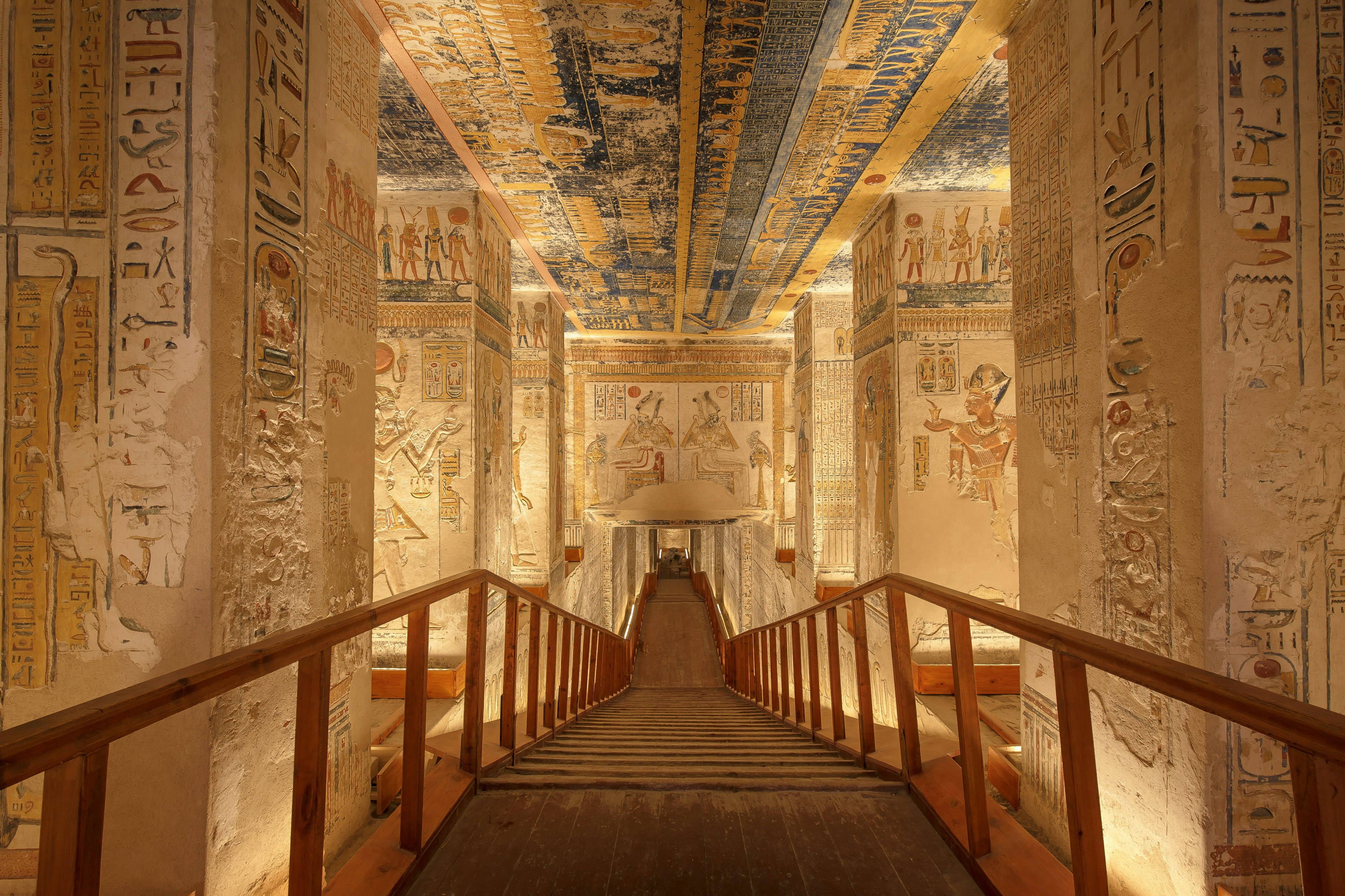 Ramses VI tomb in Valley of the Kings.