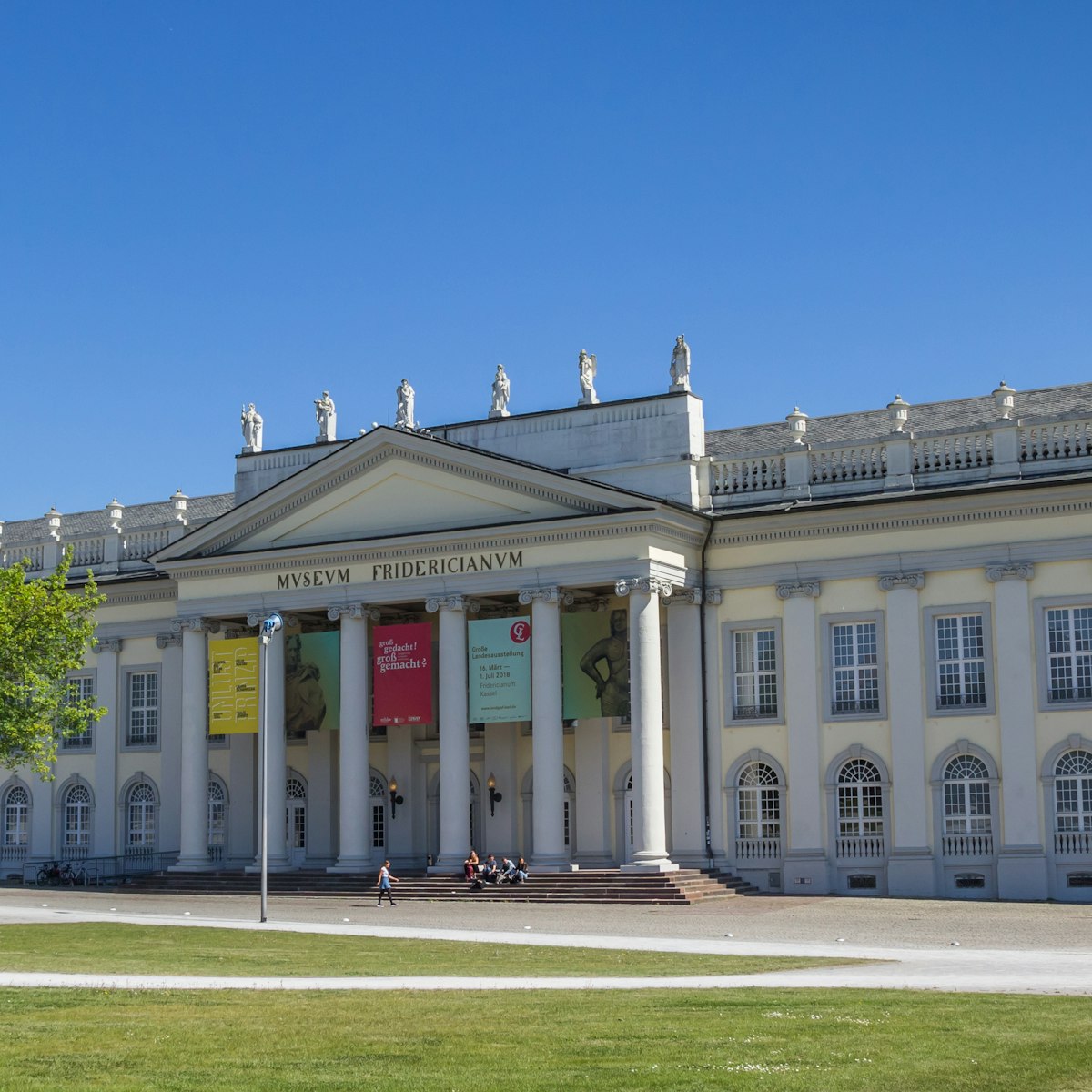 The Fridericianum museum in the center of Kassel, Germany.