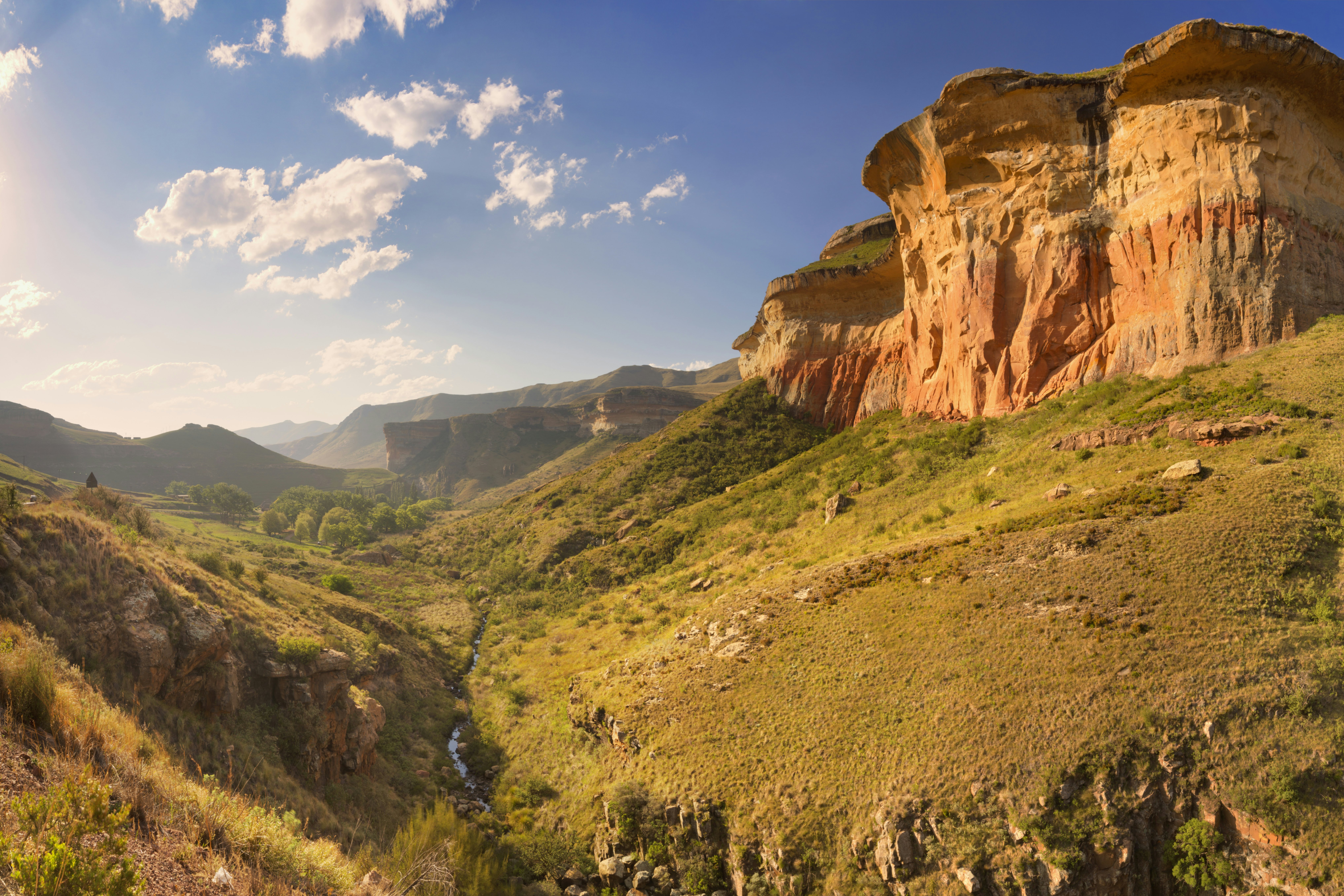 Golden Gate Highlands National Park in South Africa.