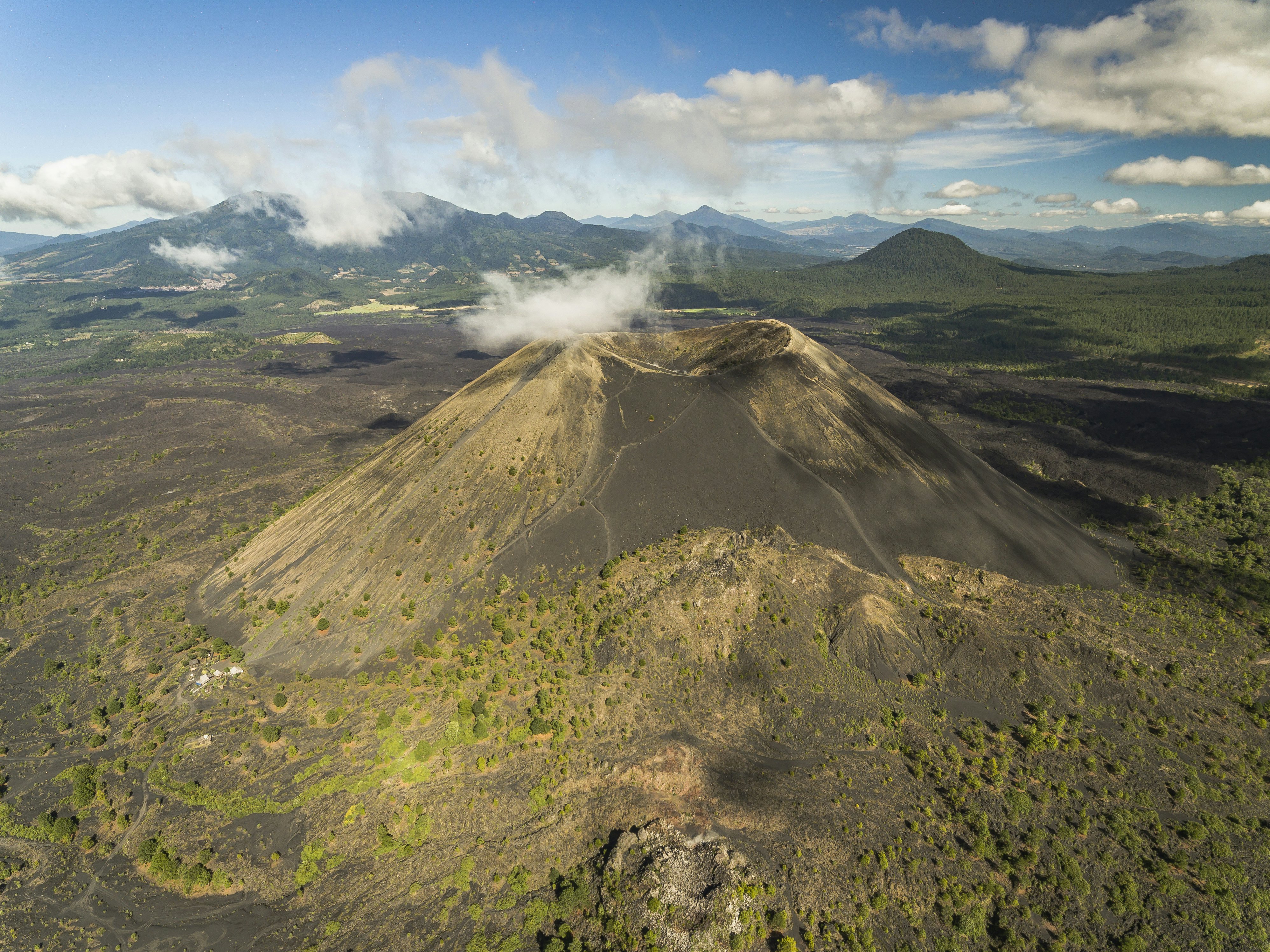 Paricutin volcano.