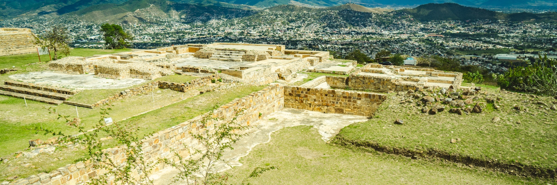 Atzompa ruins in Oaxaca, Mexico.