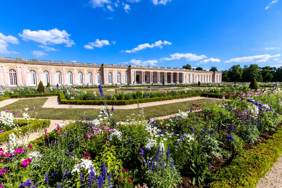 The Grand Trianon in the northwestern part of the Domain of Versailles.