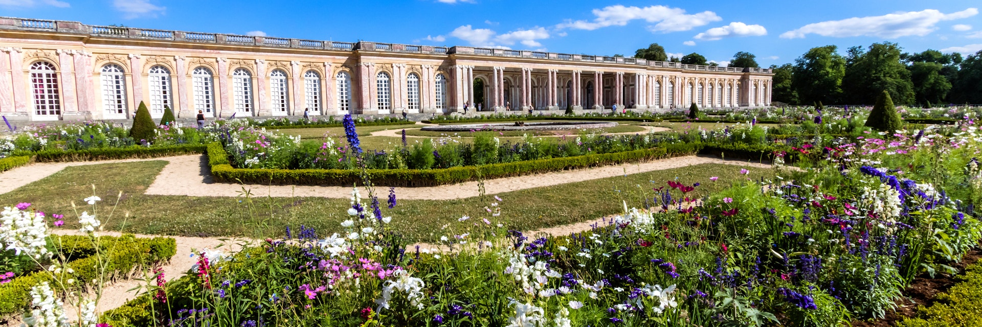 The Grand Trianon in the northwestern part of the Domain of Versailles.