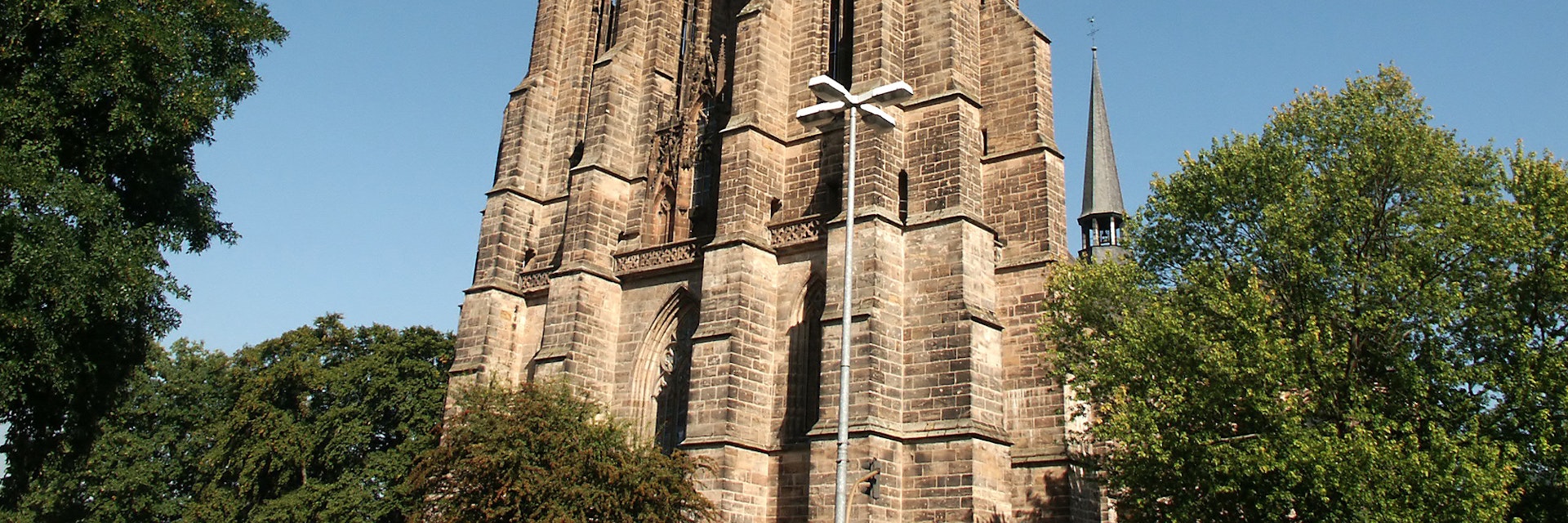 Church Elisabethkirche in Marburg, Germany.