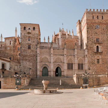 Royal Monastery of Santa Maria de Guadalupe, Caceres Province, Spain.
