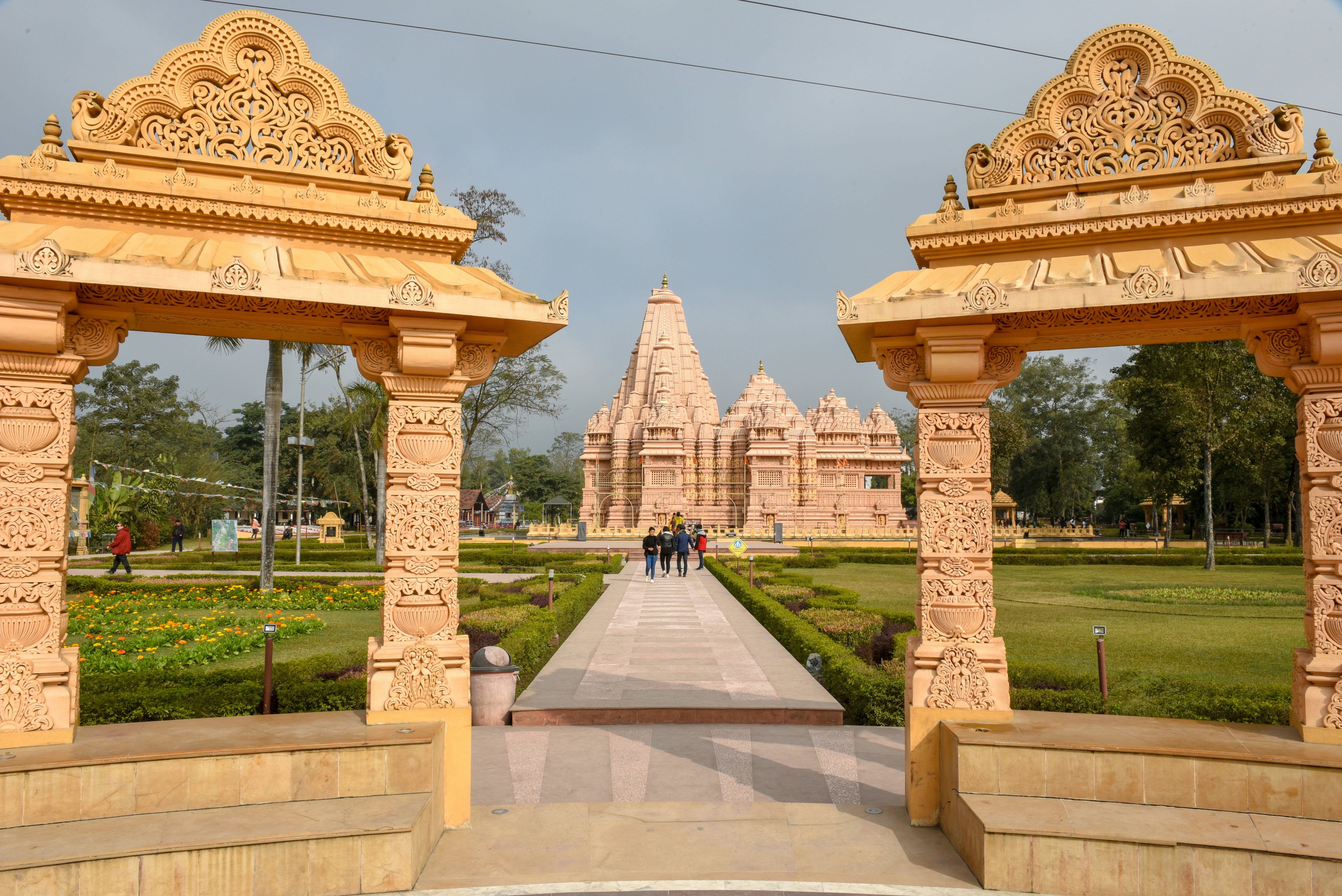 Hindu temple of Shashwat Dham.