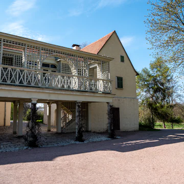 Tiefurt Castle and Park in Thuringia near Weimar.