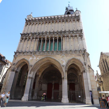 Notre Dame church in Dijon, France.