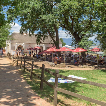 Restaurant and picnic area at Spice Route.