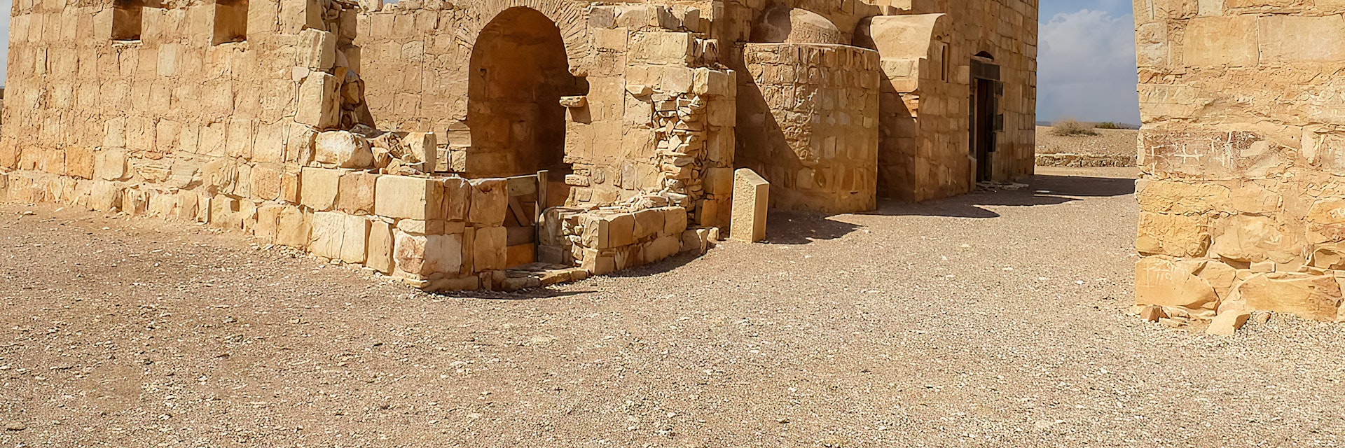 Qusayr 'Amra in eastern Jordan.