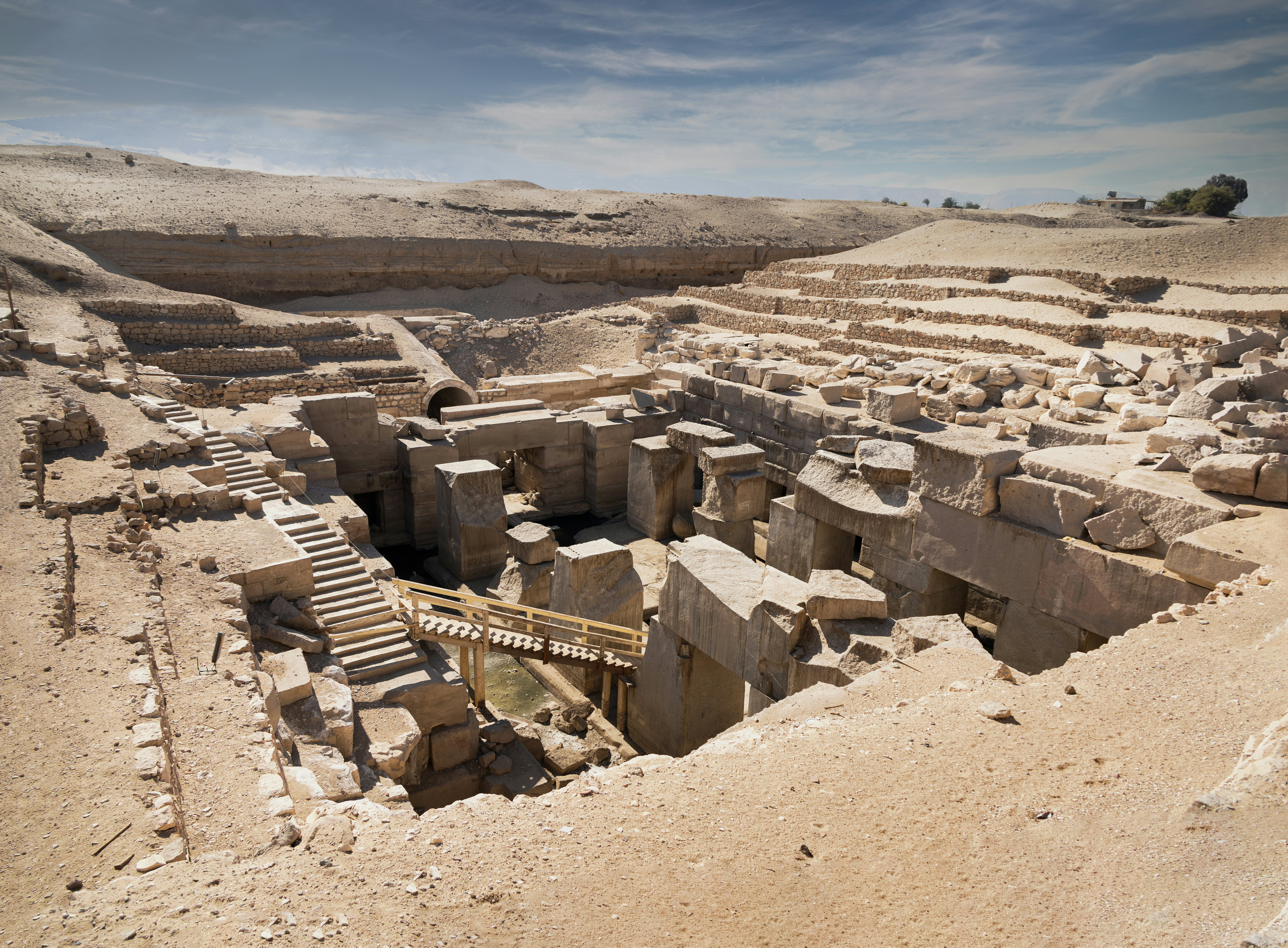 The Osireion at the Temple of Seti l.