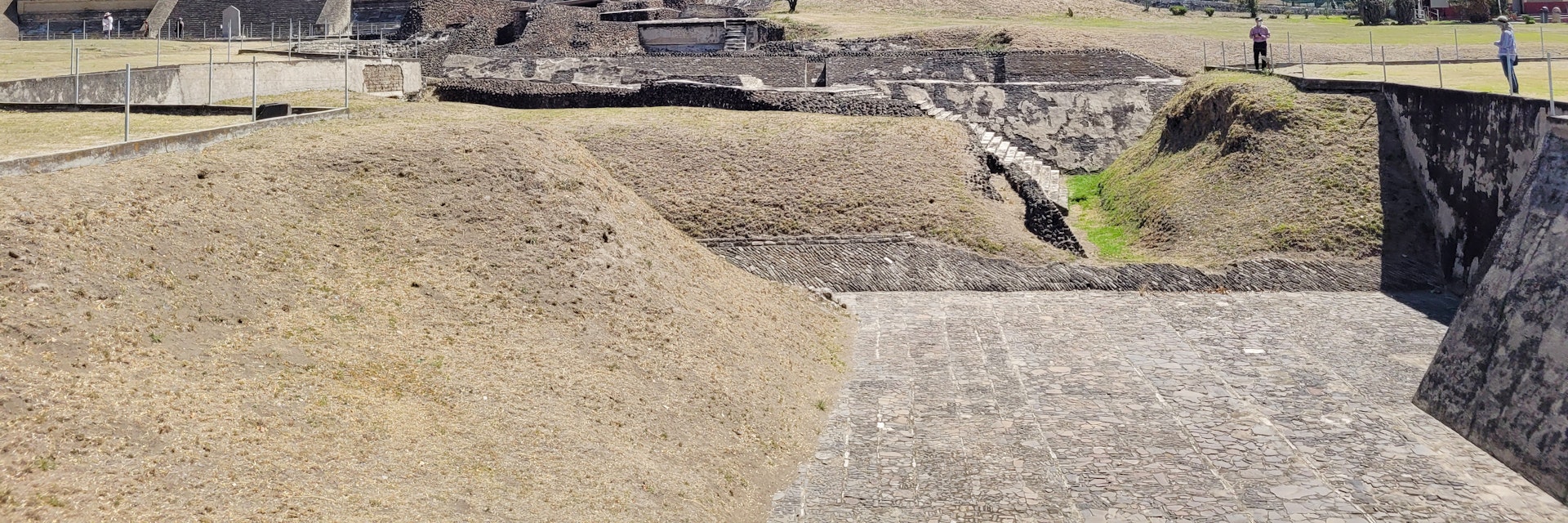 The archaeological zone of Cholula.
