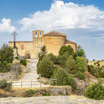 Exterior of Ermita de San Frutos.