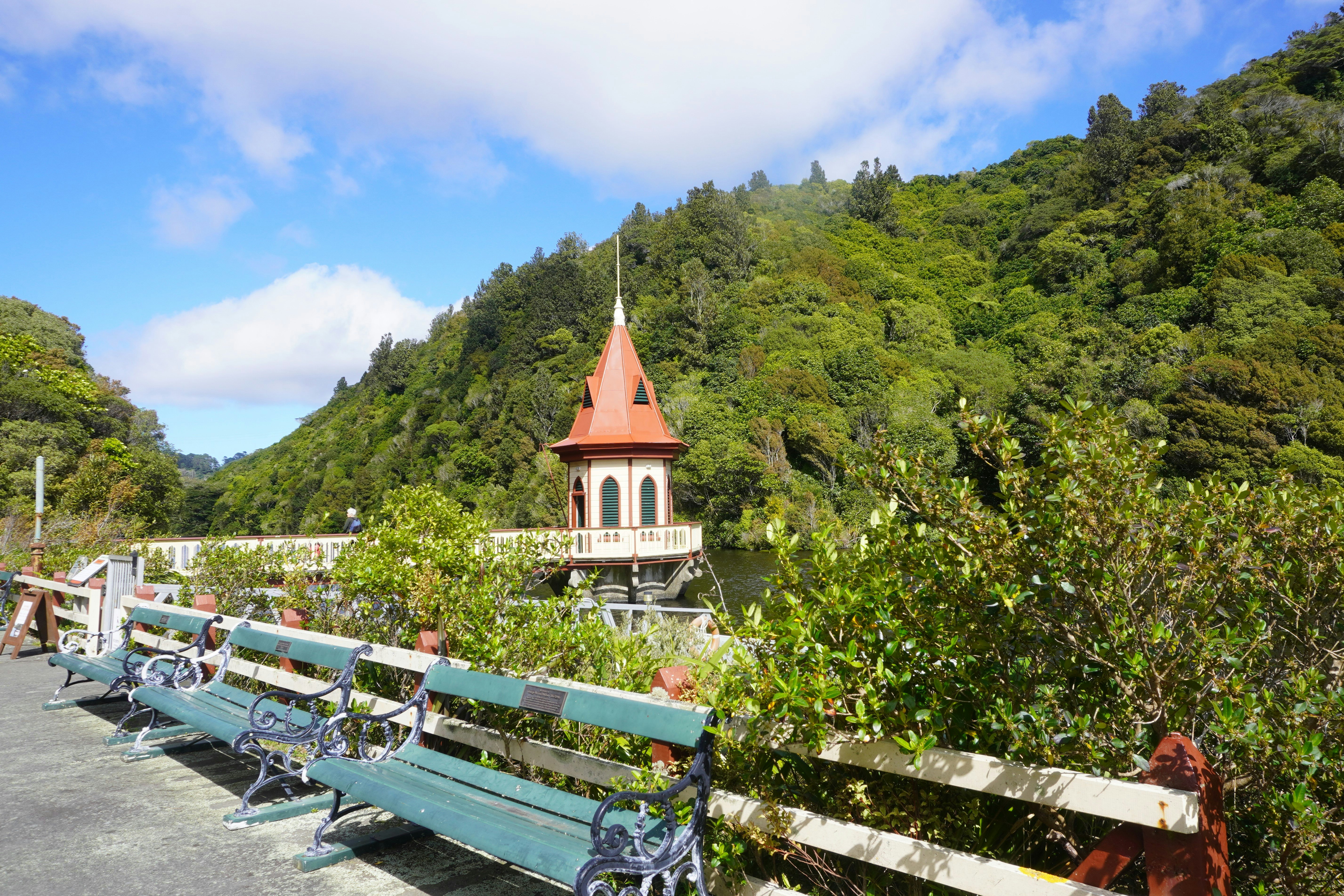 Karori Reservoir Tower at Zealandia.