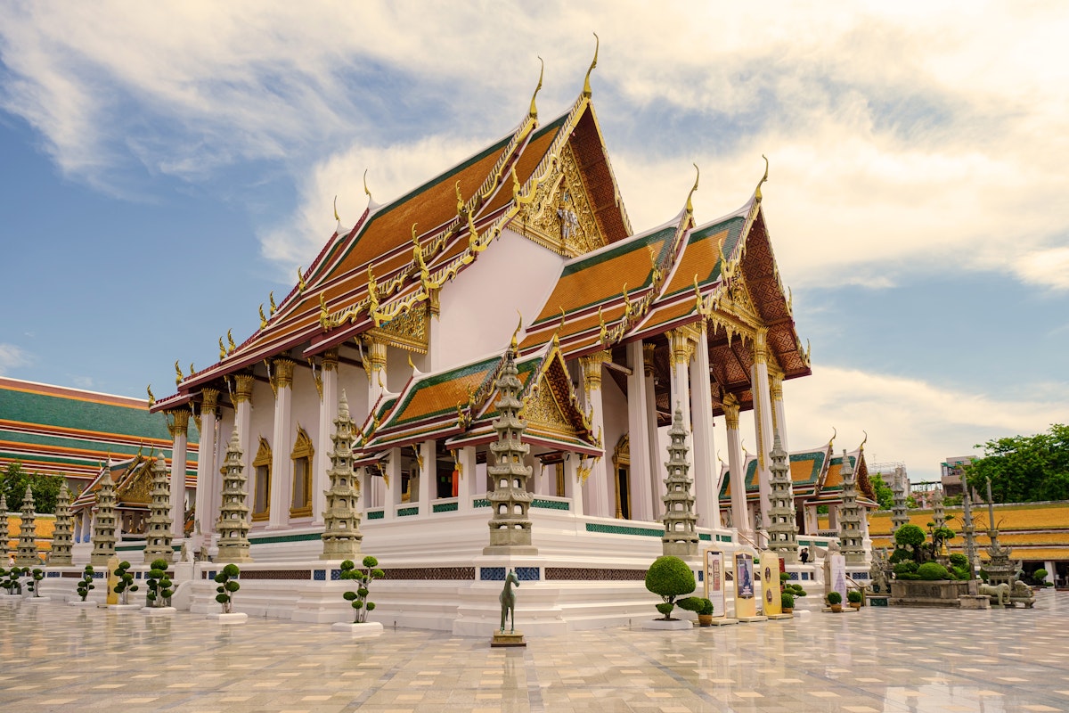 Thai Buddhist temple Wat Suthat.