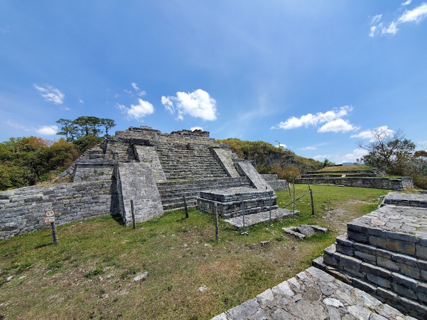 Chinkultic ruins, Chiapas, Mexico.