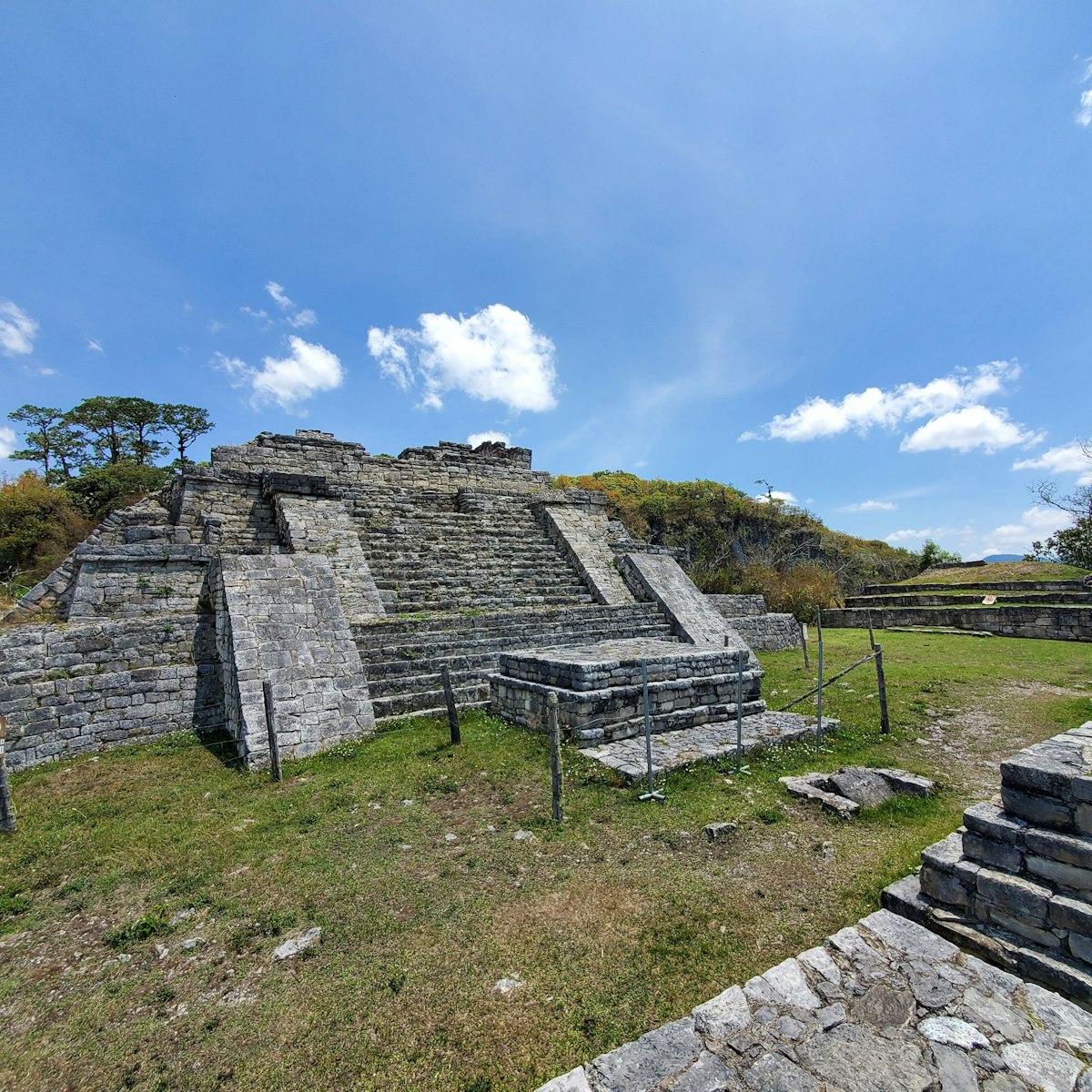 Chinkultic ruins, Chiapas, Mexico.