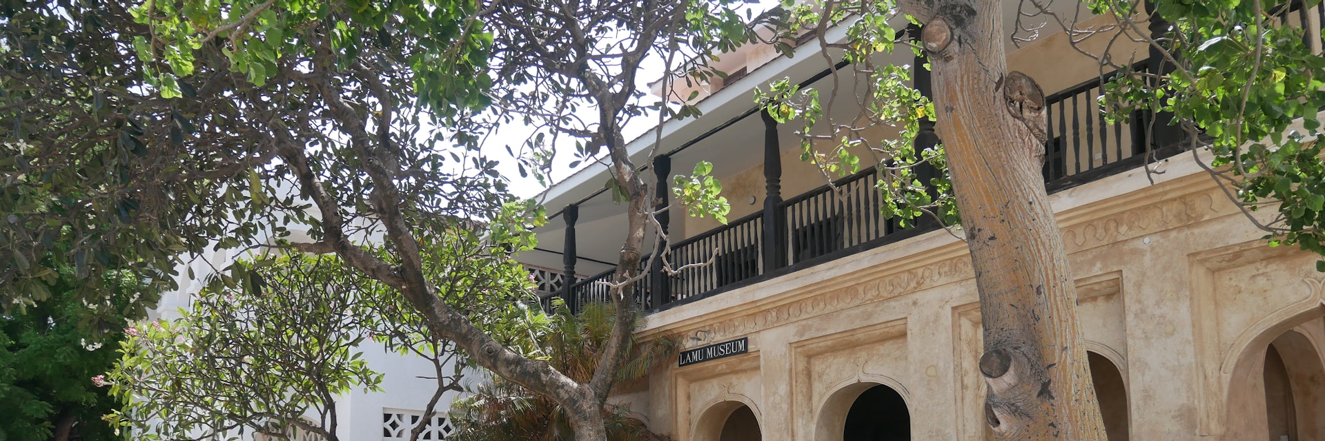 The Lamu Museum in Lamu, Kenya.
