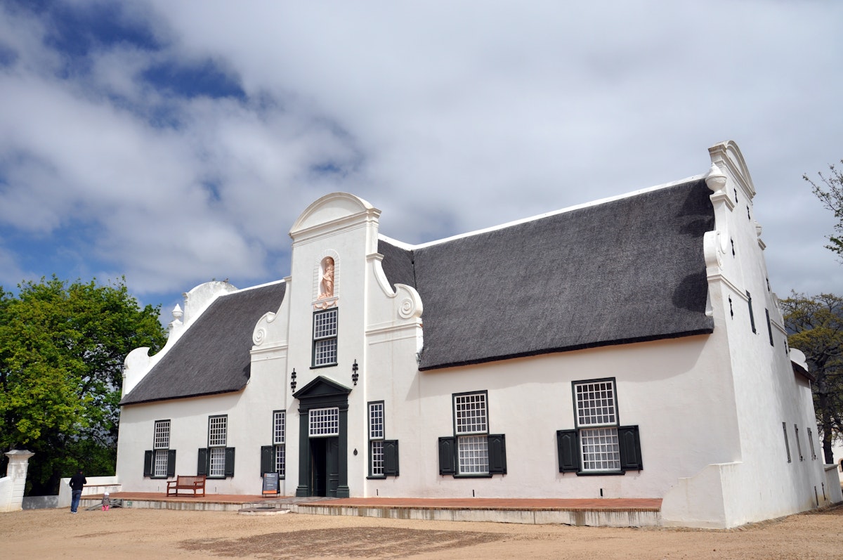 Groot Constantia manor house in Cape Town, South Africa.