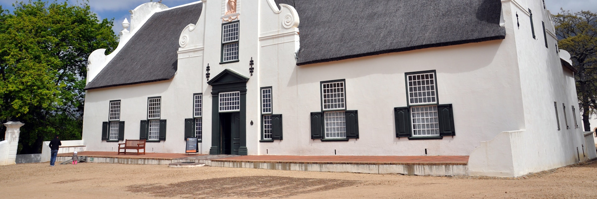 Groot Constantia manor house in Cape Town, South Africa.