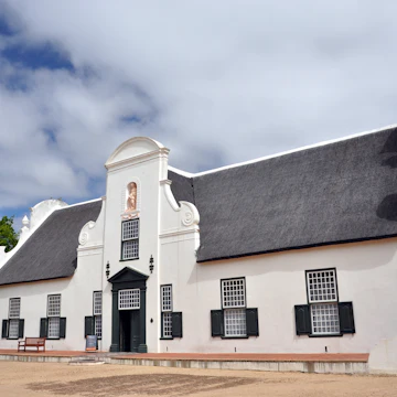 Groot Constantia manor house in Cape Town, South Africa.