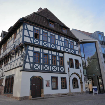 The historic Martin Luther House in Eisenach.