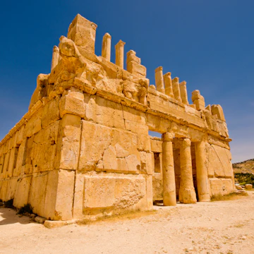 Ruins of the Qasr al Abd.