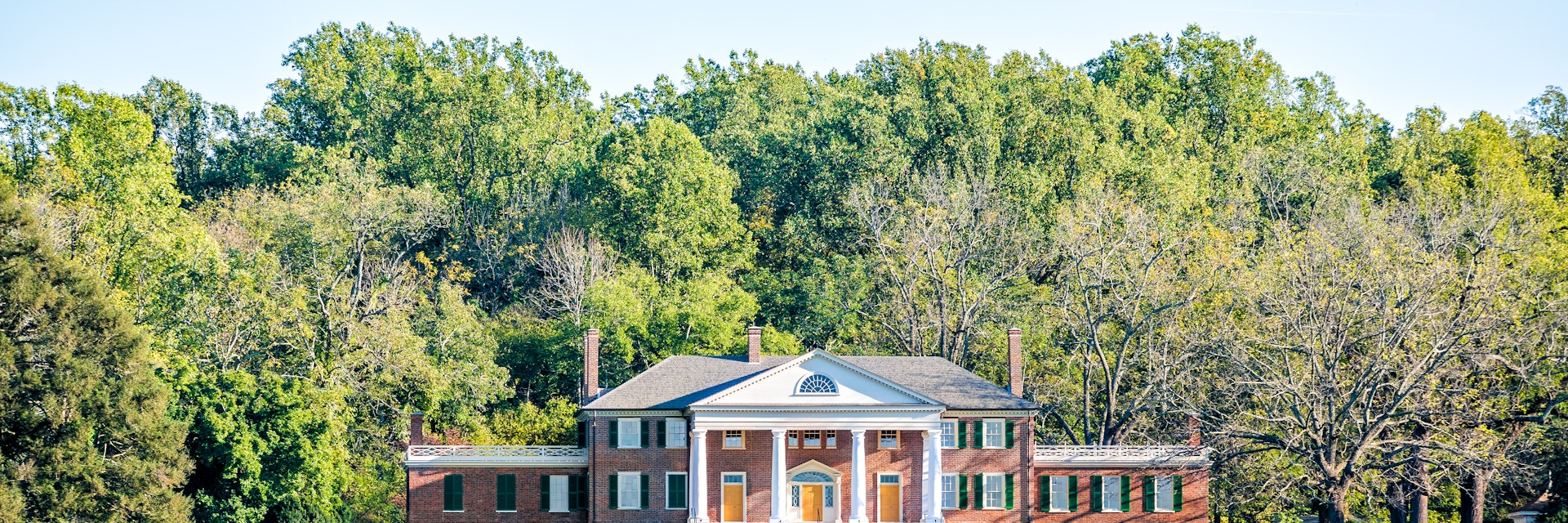 Montpelier, the historic home of James Madison in Virginia.