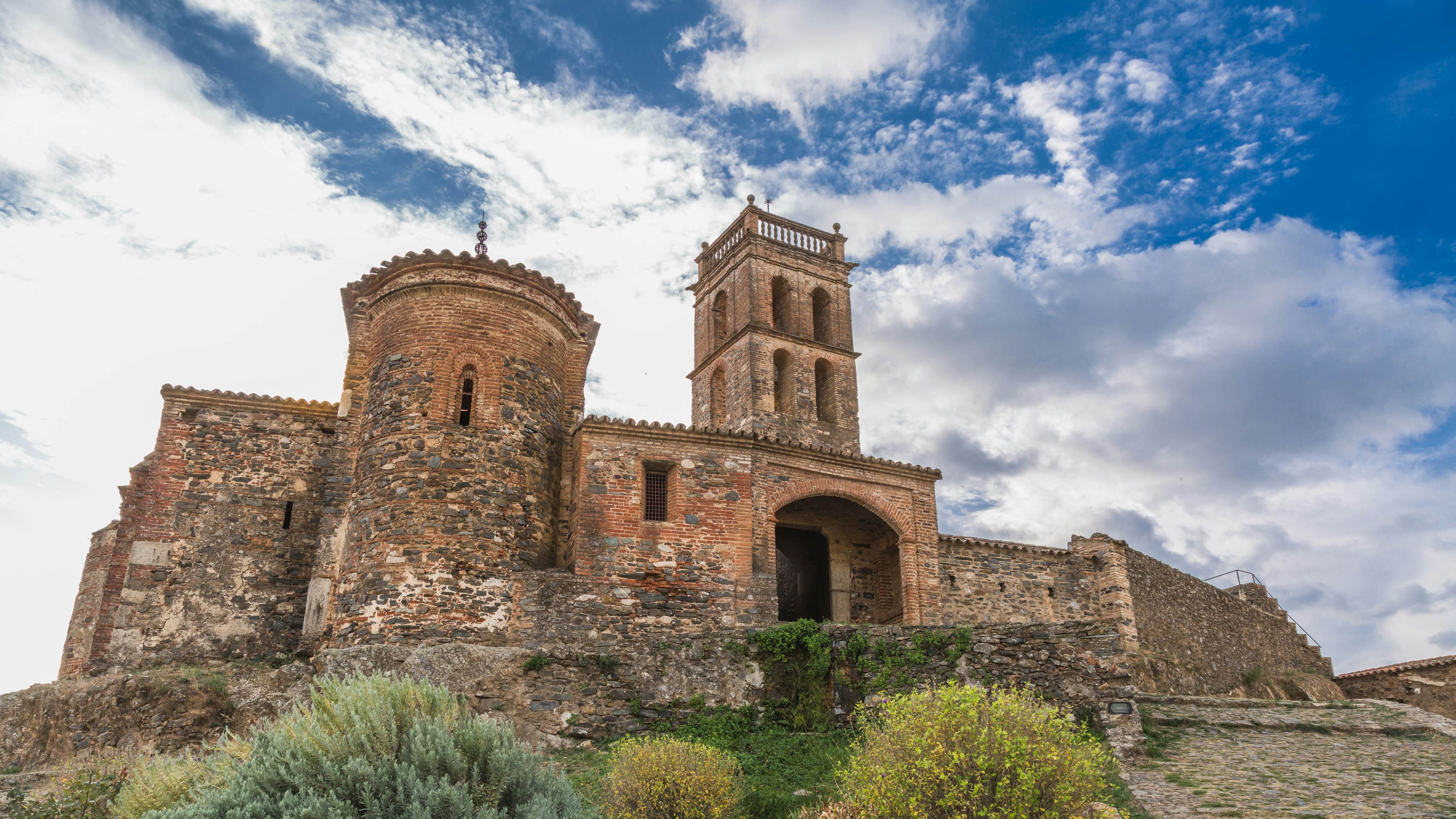 Mosque of Almonaster la Real, in the province of Huelva, Andalusia. 