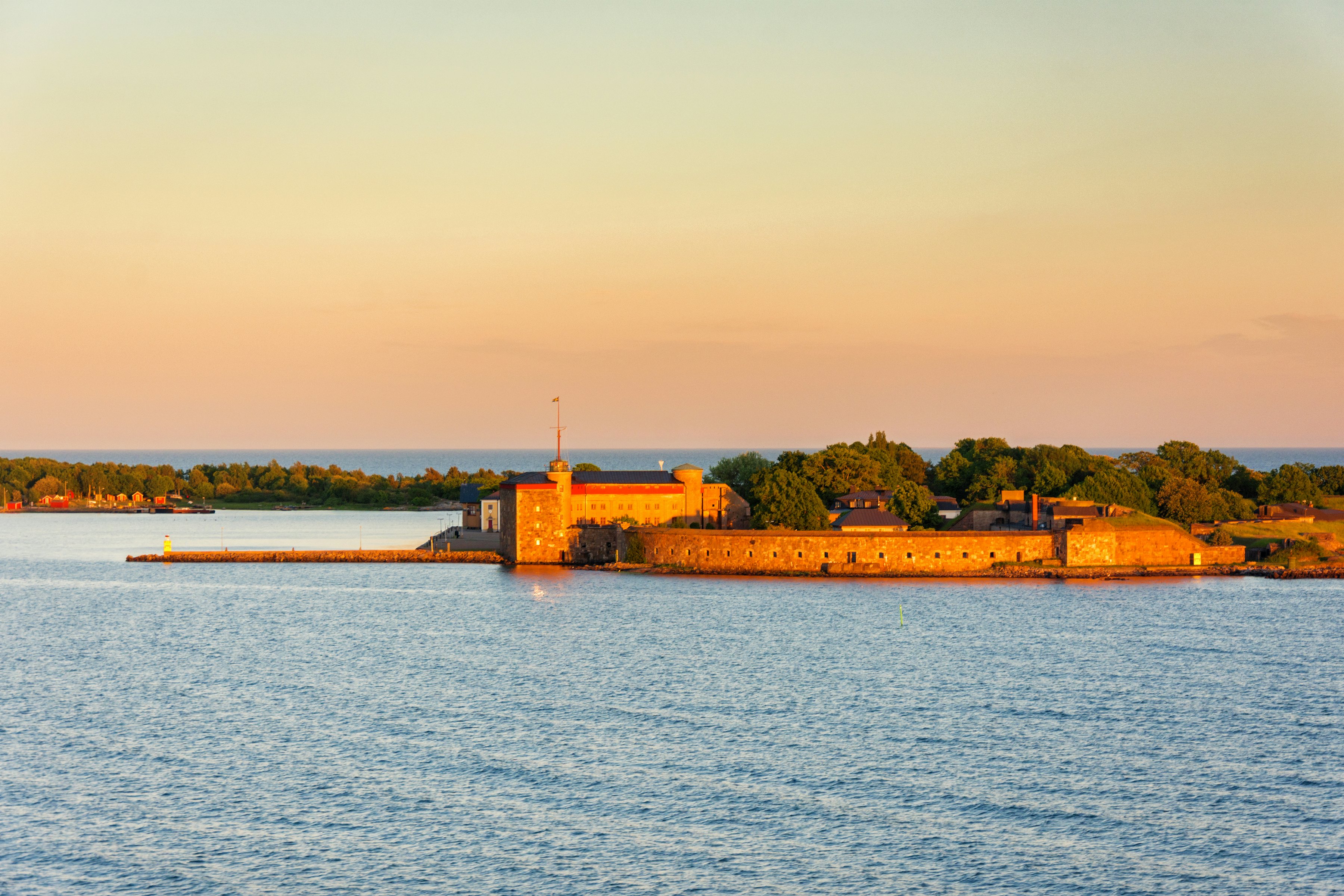 View of Kungsholms Fort.