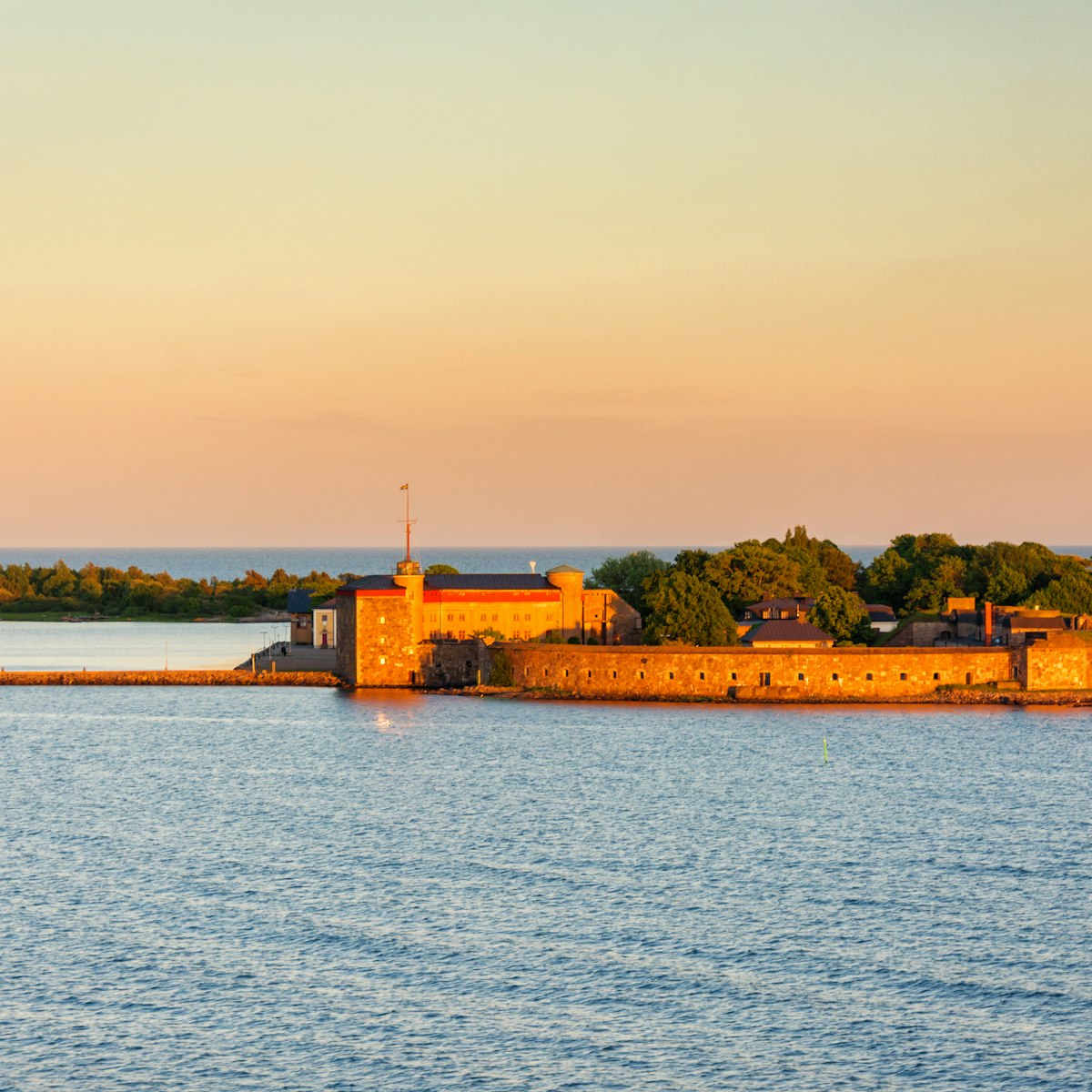 View of Kungsholms Fort.
