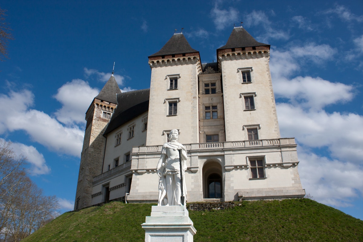 Castle of Pau, France.