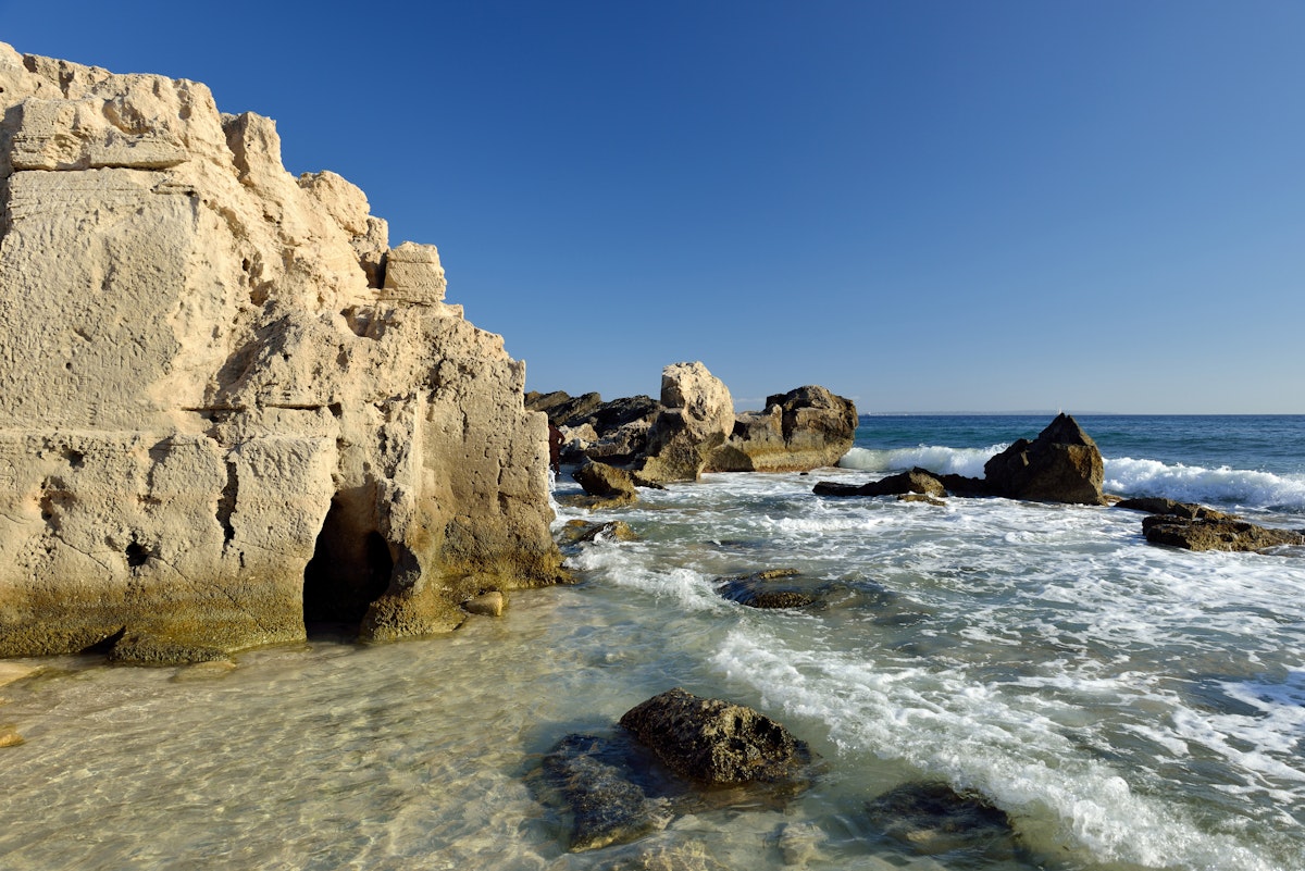 Stone beach Salines on Ibiza. Balearic Islands. Spain; Shutterstock ID 1387168433; your: Sloane Tucker; gl: 65050; netsuite: Online Editorial; full: POI
1387168433